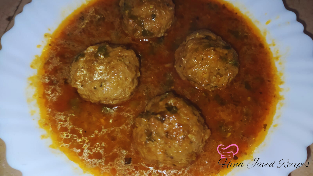 kofta (Meat Balls) Recipe by Hina Javed Recipes