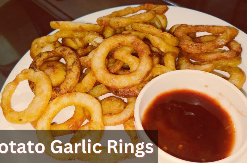 Potato Garlic Rings Recipe | Kids Special Snacks | By Hina Javed Recipes