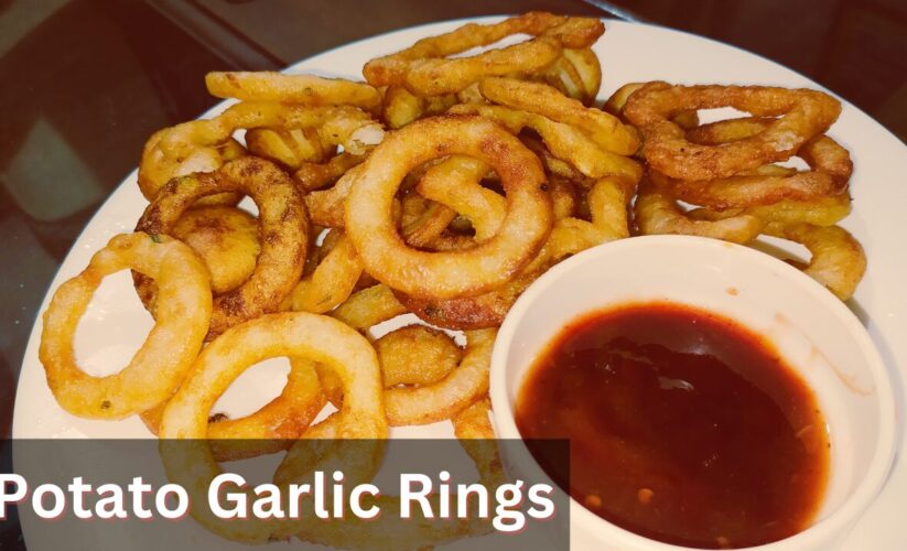 Potato Garlic Rings Recipe | Kids Special Snacks | By Hina Javed Recipes