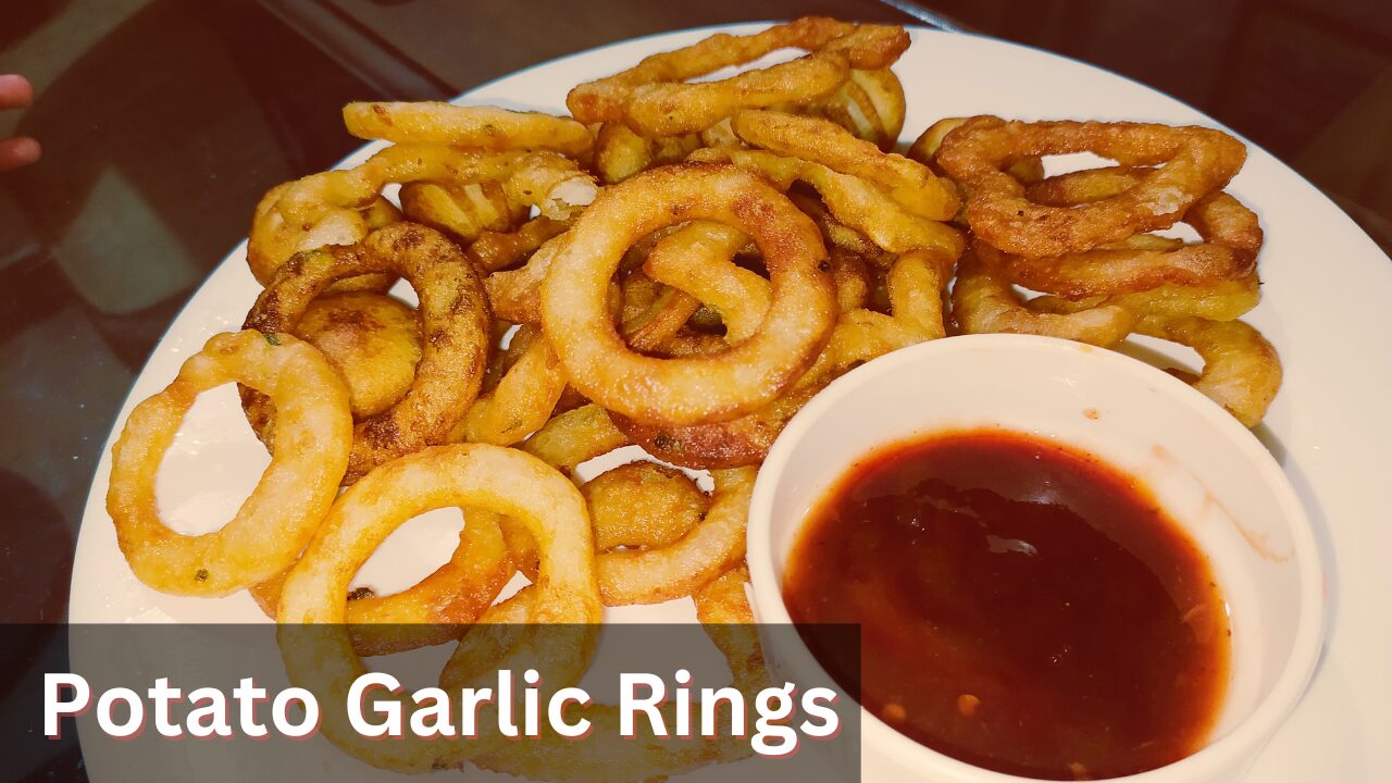 Potato Garlic Rings Recipe | Kids Special Snacks | By Hina Javed Recipes